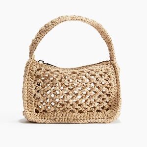 H&M Woven Raffia Mini Purse NWT